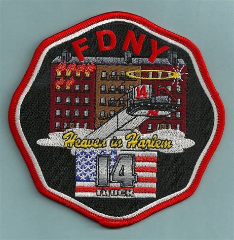 FDNY Manhattan New York Ladder Company 14 Fire Patch