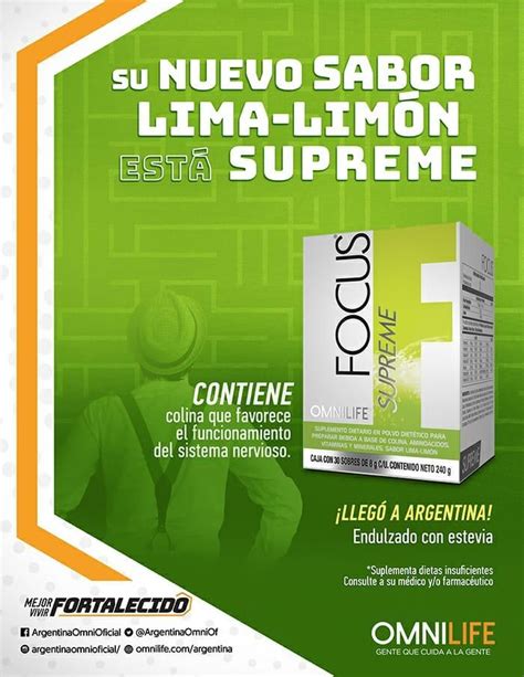 Focus Supreme Nutricion Ortomolecular Omnilife Suplementos Alimenticios