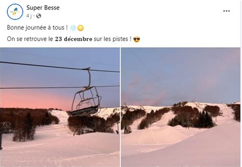 Nos Actualit S Location De Ski Super Besse Pied Des Pistes La Loc