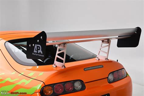 Paul Walker's iconic Orange Supra from the Fast & Furious franchise up for auction - Team-BHP