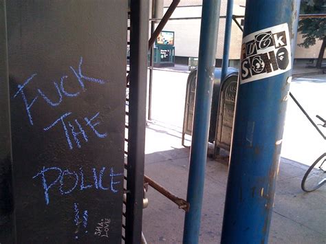 Graffiti Paparazzi Fuck The Police