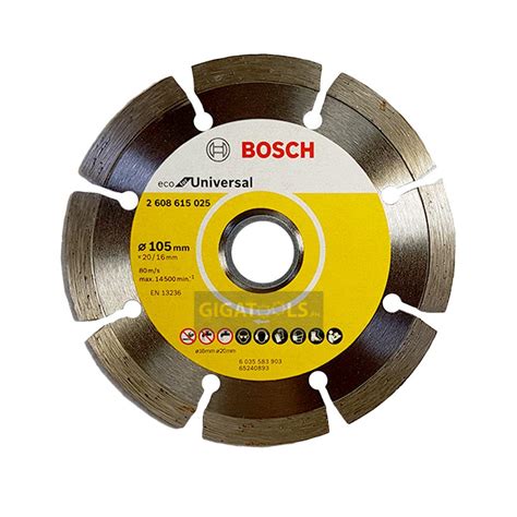 Bosch 4 105mm Diamond Cutting Disc Universal For Concrete Stone And