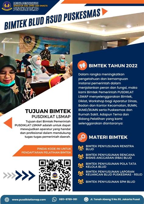 Info Bimtek Dan Studi Banding BLUD Puskesmas Tahun 2022 2023