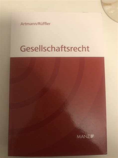 Gesellschaftsrecht USkript