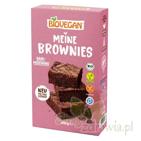 Mieszanka Na Brownie Bezglutenowa BIO 400g Biovegan Mieszanka Do