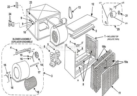 Evaporative Cooler Replacement Parts