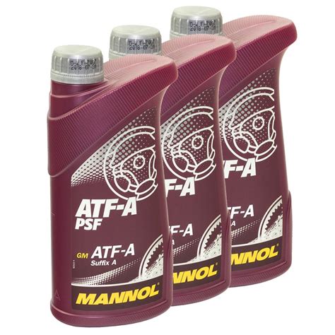 Mannol Hydraulikfl Ssigkeit Servo L Atf A Psf X Liter Online I