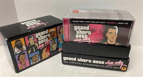 Mavin Grand Theft Auto Vice City Official Soundtrack Cd Box Set