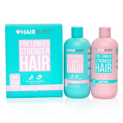 Hairburst For Longer Stronger Hair Shampoo Conditioner 350 Ml Avocad