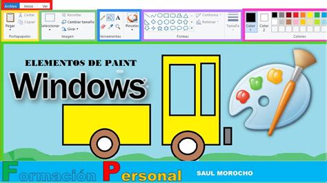 ELEMENTOS Y HERRAMIENTAS DE PAINT YouTube