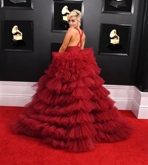 Bebe Rexha Talks About Her Grammys Dress Video Popsugar Fashion Photo 12