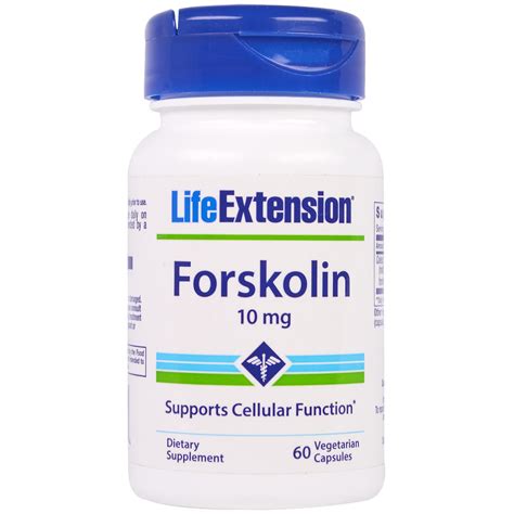 Форсколин Life Extension, 10 мг, 60 капсул. Сделано в США.: продажа ...
