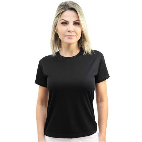 Demorgan Uniformes Camiseta Feminina Baby Look Poli Ster E