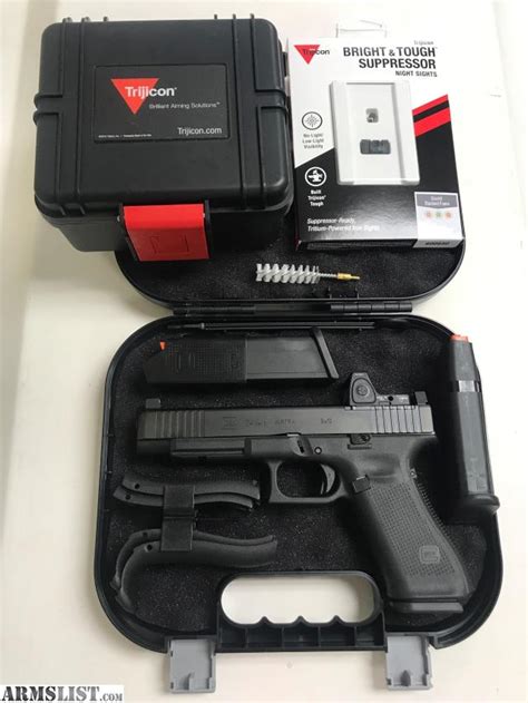 Armslist For Sale Lnib Glock G34 Gen 5 Mos Trijicon Night Sights Available Wo Rmr Type 2