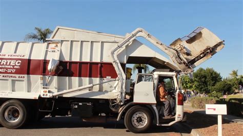 Burrtec Garbage Trucks Of Rancho Cucamonga Youtube