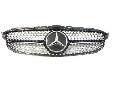 Grill Atrapa Zderzaka Mercedes W Lift Black Ljjiu Za Z Z