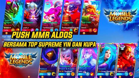 Solo Rank Push Mmr Aldous Solo Rank Di Mythical Mobilelegends Mllbb