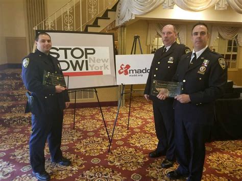 Port Chester Pd One Of Just Three Ny Departments To Earn Stop Dwi Honor