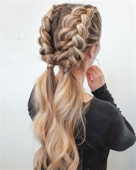 Braided Hairstyle Stunning Dutch Braid Easy Braids Braids For