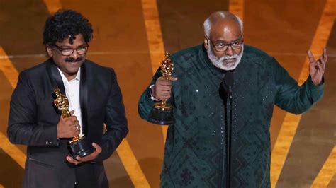 Naatu Naatu From RRR Creates Oscar History Wins Best Original Song