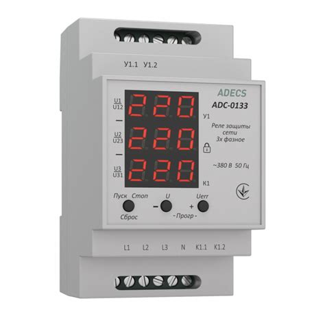 Реле напруги трифазне ADECS ADC-0133 – купити з доставкою по Києву ...