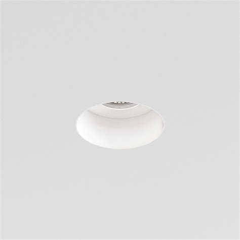 Trimless Slimline Round Fixed Fire Rated Ip Led Downlight White W