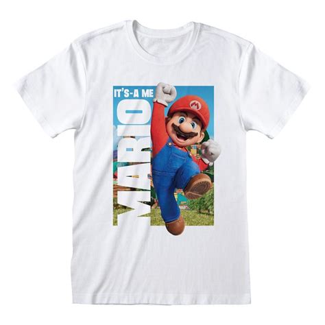 Super Mario Bros T Shirt Its A Me Mario Fashion Size S Heroes Inc