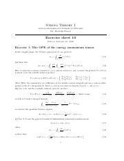 St Ex Pdf String Theory I Ludwig Maximilians Universit At