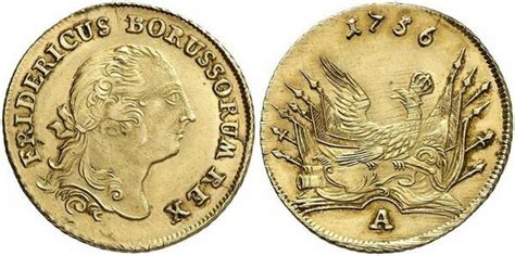 1 Gold Friedrich Frederick II Royaume De Prusse Numista