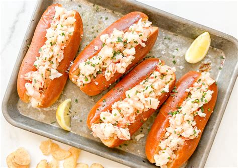 Lemony Brown Butter Shrimp Rolls By Caroline Chambers