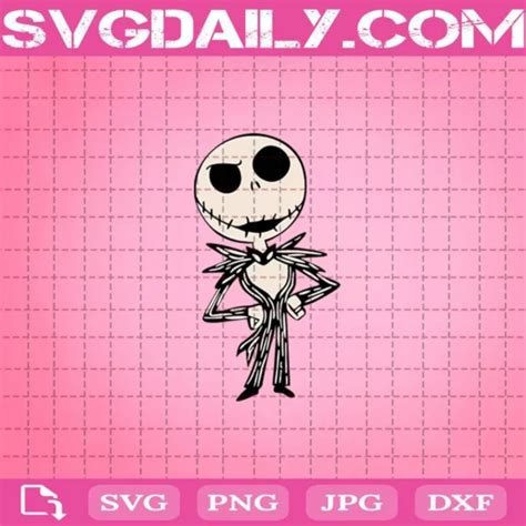 Jack Skellington Svg Svgdaily Daily Free Premium Svg Files