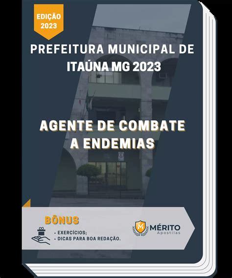 Apostila Agente De Combate A Endemias Prefeitura De Ita Na Mg