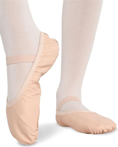 Zapatillas Adulto Piel Suela Corrida Danznmotion Student Ballet