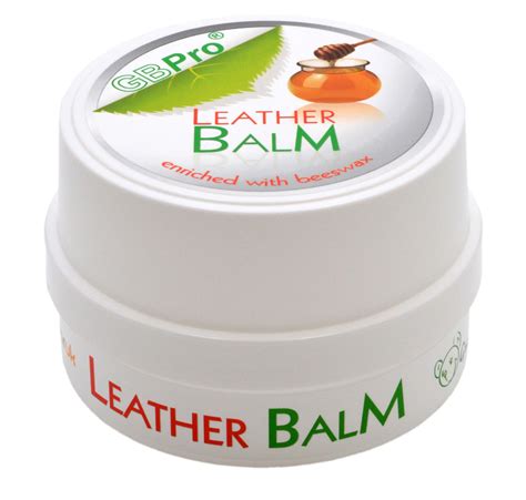 Gbpro Natural Leather Balm Enriched With Natural Beeswax G