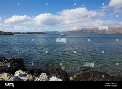 Craignure Isle Of Mull Argyll And Bute Scotland Uk Coast View To Ferry
