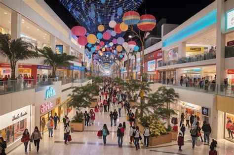 Premium Ai Image Luxury And Traditional Shopping Mall