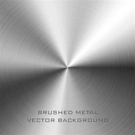 Metal Cepillado Vector Premium