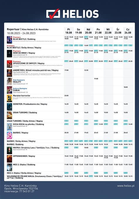 Sierpniowe Nowo Ci W Kinach Helios Opowiecie Info