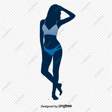 Bikini Silhouette Vector At Vectorified Collection Of Bikini Silhouette Vector Free For