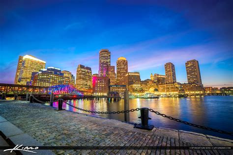 Boston Skyline Harborwalk