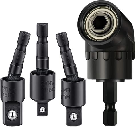 Amazon Piece Power Drill Sockets Adapter Sets Rotatable