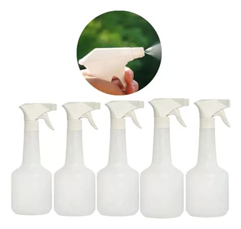 5un Borrifador Pulverizador 500ml Pet Transparente Gatilho MercadoLivre