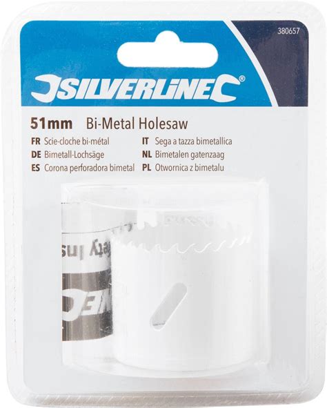 Silverline Bimetalen Gatenzaag Mm Bol