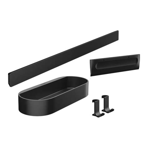 HG Wallstoris Shower Bundle Matt Black EuroBath