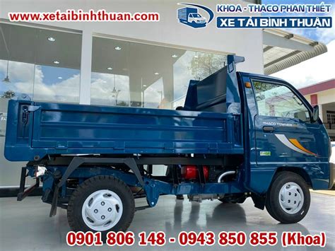 XE TẢI THACO TOWNER 800A THÙNG BEN TẢI TRỌNG 750 KG