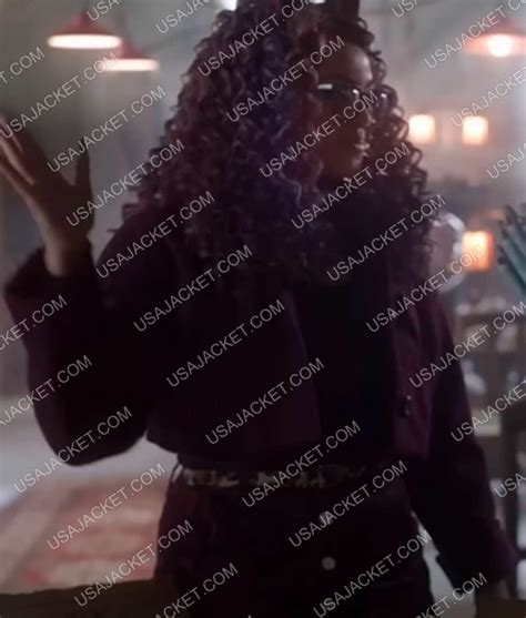 Monster High The Movie Clawdeen Wolf Jacket Stunning Cropped Jacket