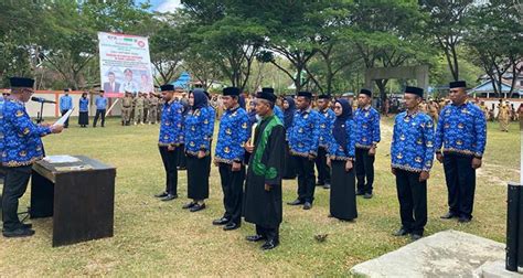 Sebanyak Orang Pppk Tenaga Teknis Resmi Dilantik Oleh Pj Bupati