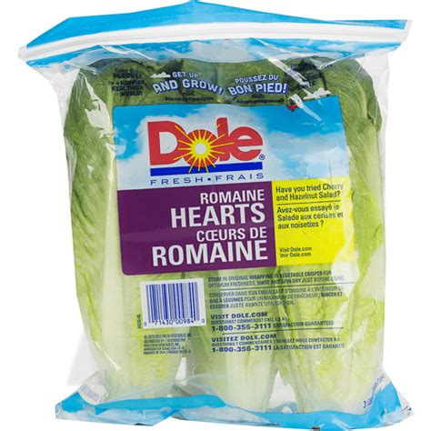 Dole Romaine Hearts Lettuce Driskills Market