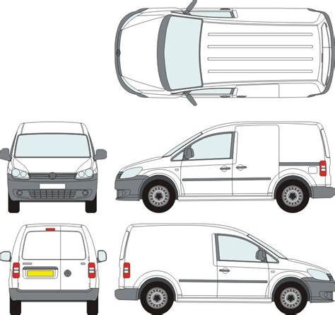 Vw Caddy Facelift Volkswagen Golf I Vehicles Blueprints