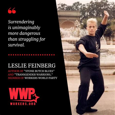 NY Times can’t claim Leslie Feinberg as their literary courtier ...